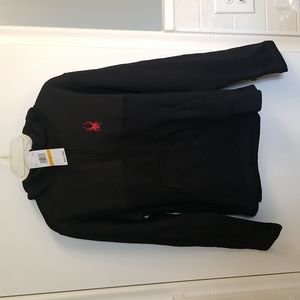 Spyder Men's Racer 1/4 Zip Pullover Hoodie NWT